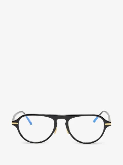 Linda Farrow pilot-frame glasses