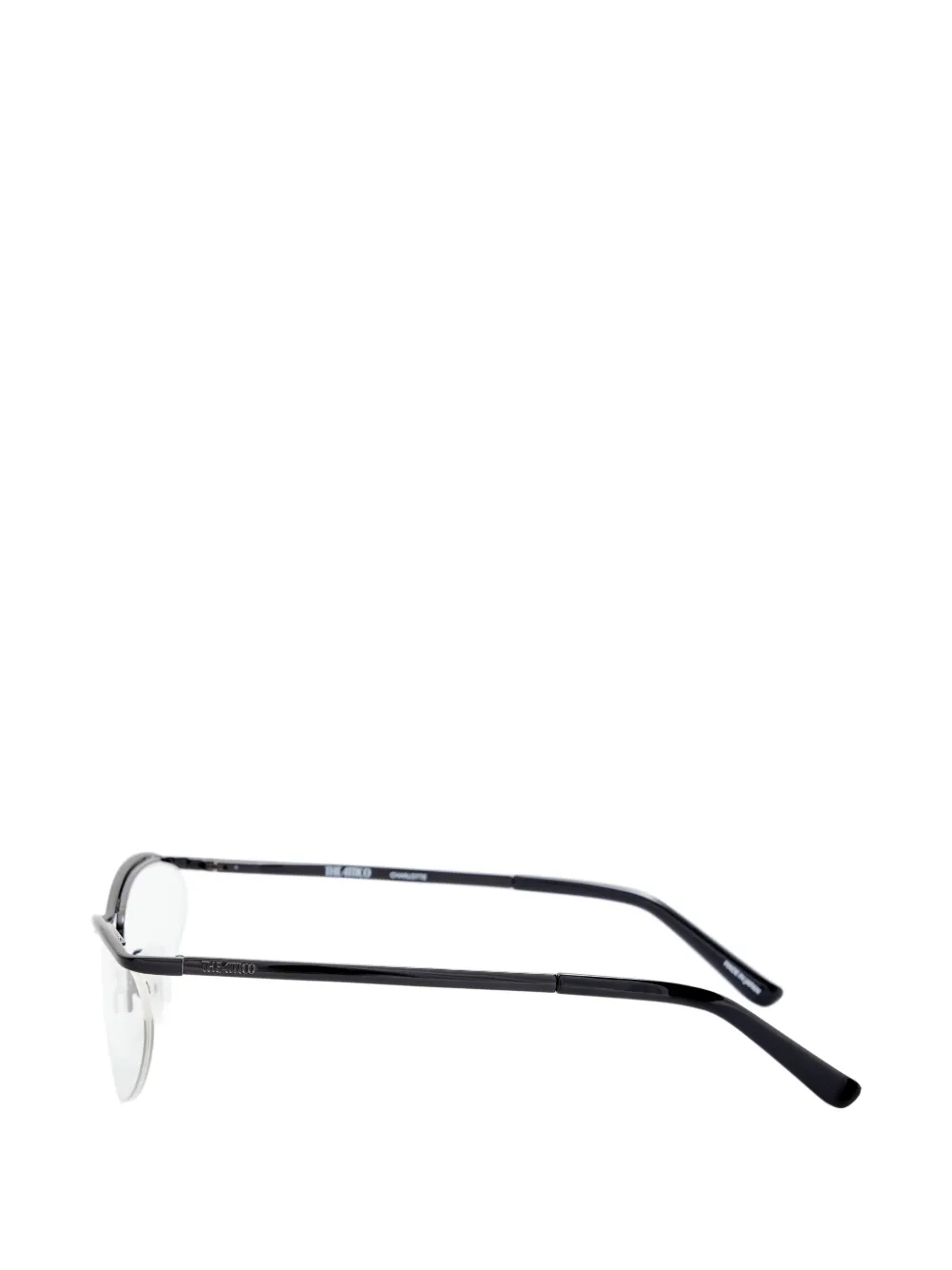 Linda Farrow Bril met cat-eye montuur Zwart