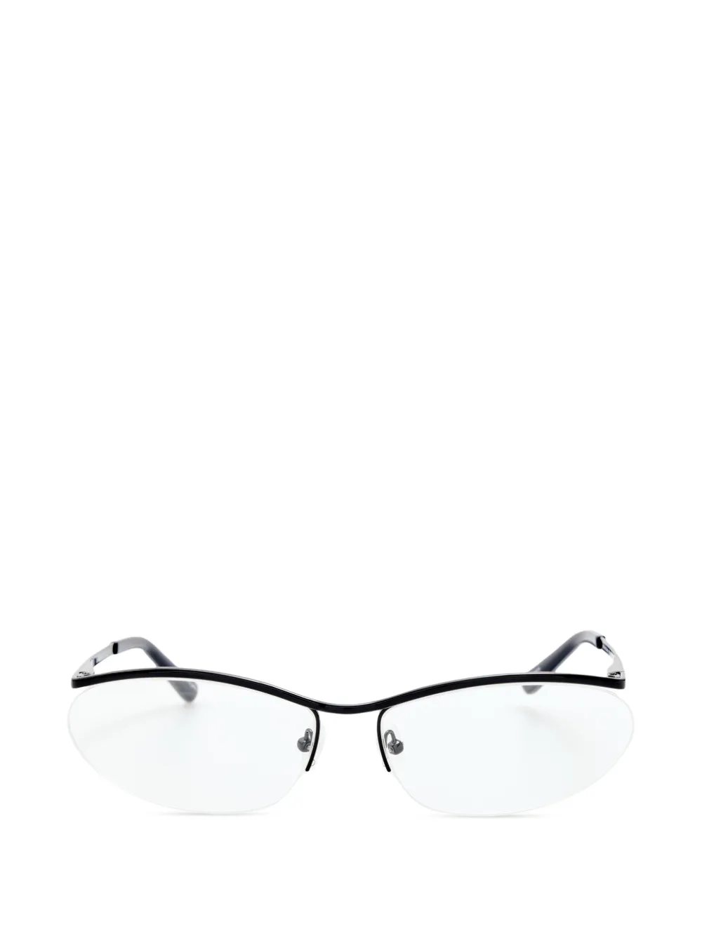 Linda Farrow cat-eye frame glasses - Nero