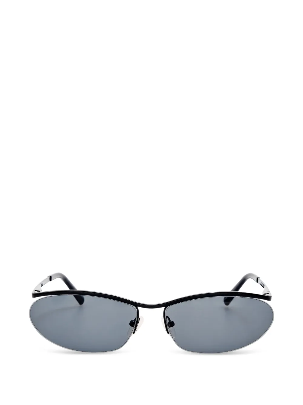 Linda Farrow oval-frame sunglasses - Nero