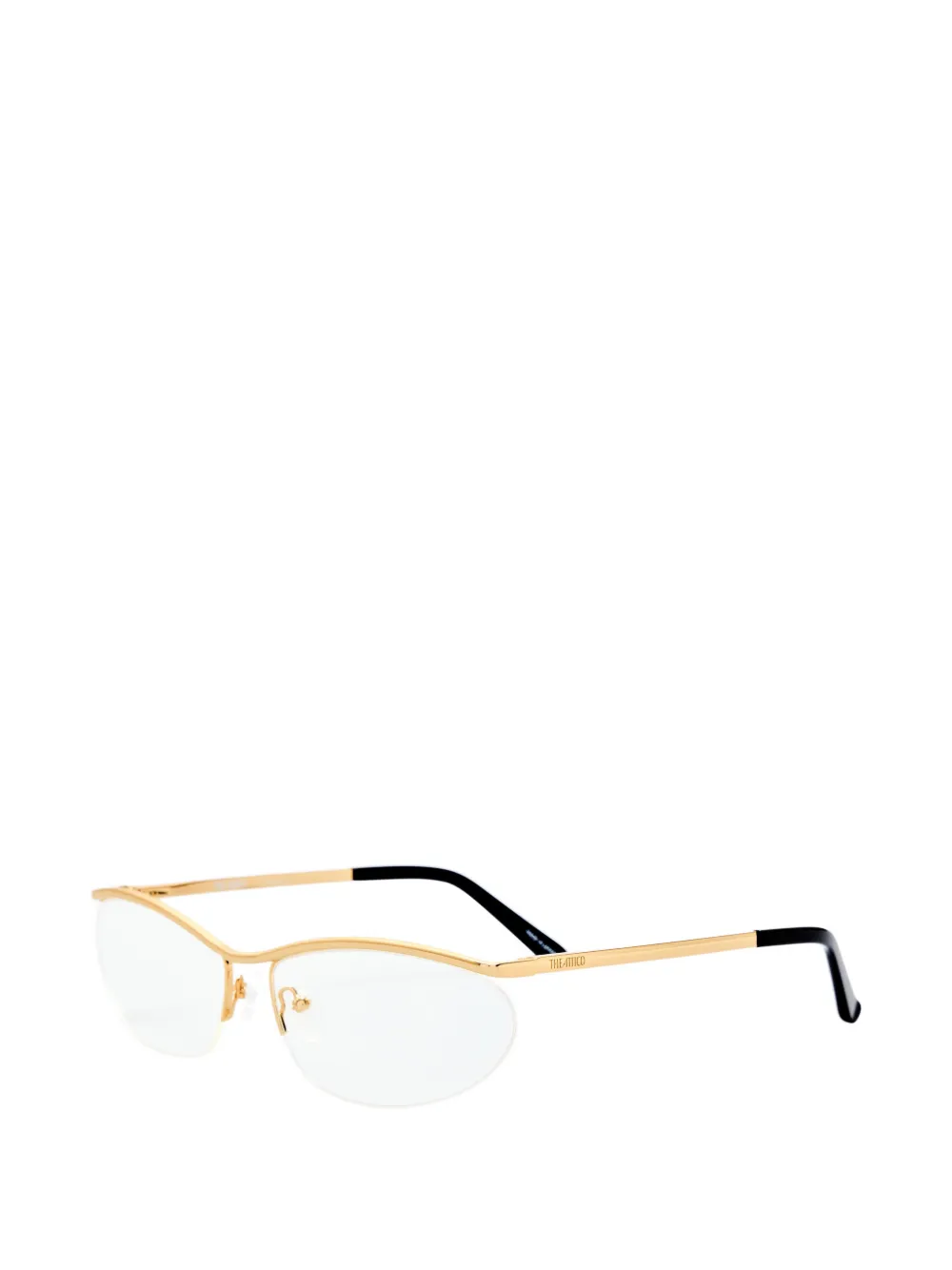 Linda Farrow Bril met cat-eye montuur Goud