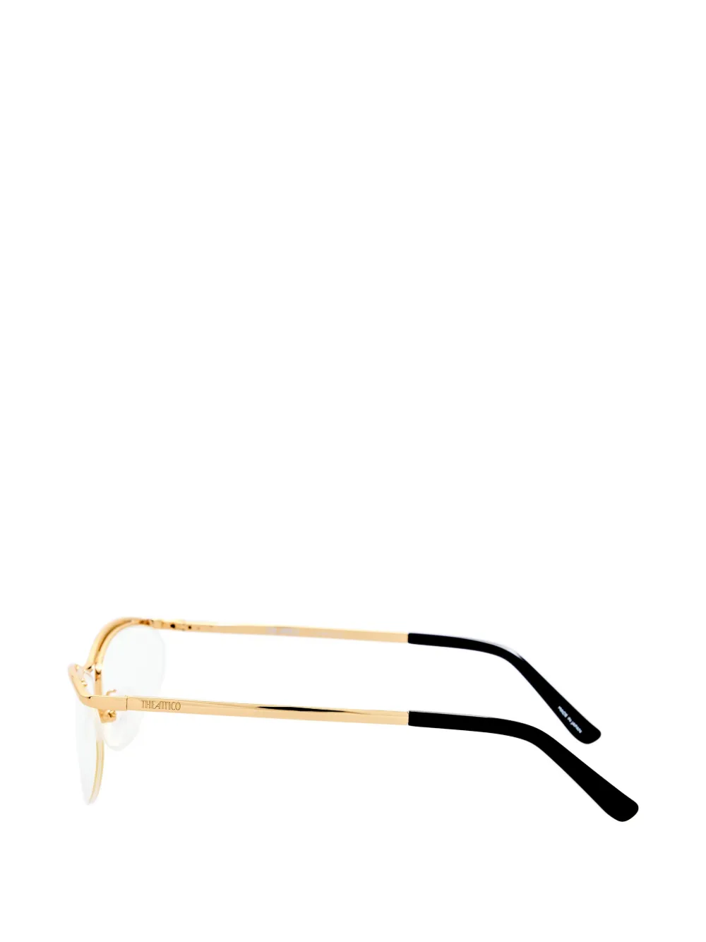 Linda Farrow Bril met cat-eye montuur Goud