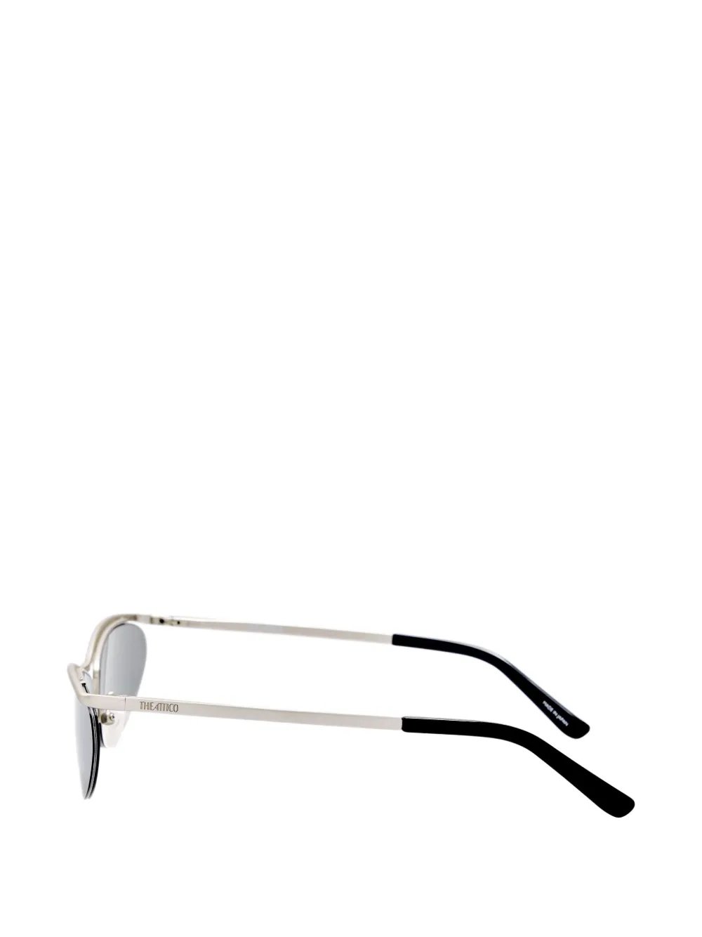 Linda Farrow Zonnebril met cat-eye montuur Zilver