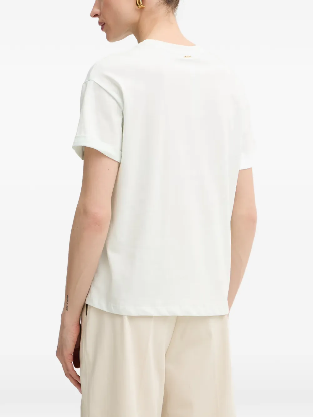 TWINSET T-shirt met ronde hals Blauw