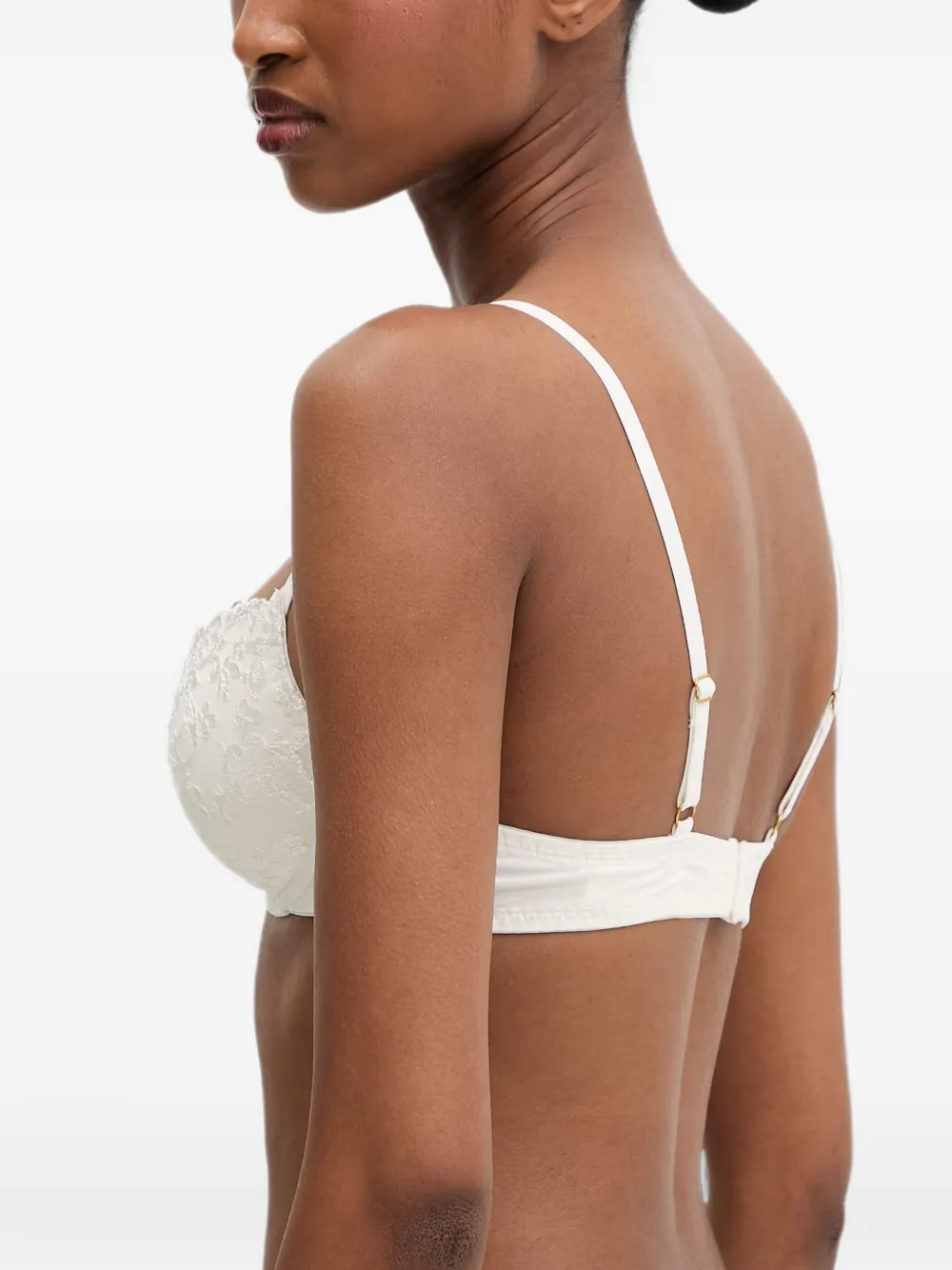  Twinset Lace-trim Underwired Bra - Blanco 