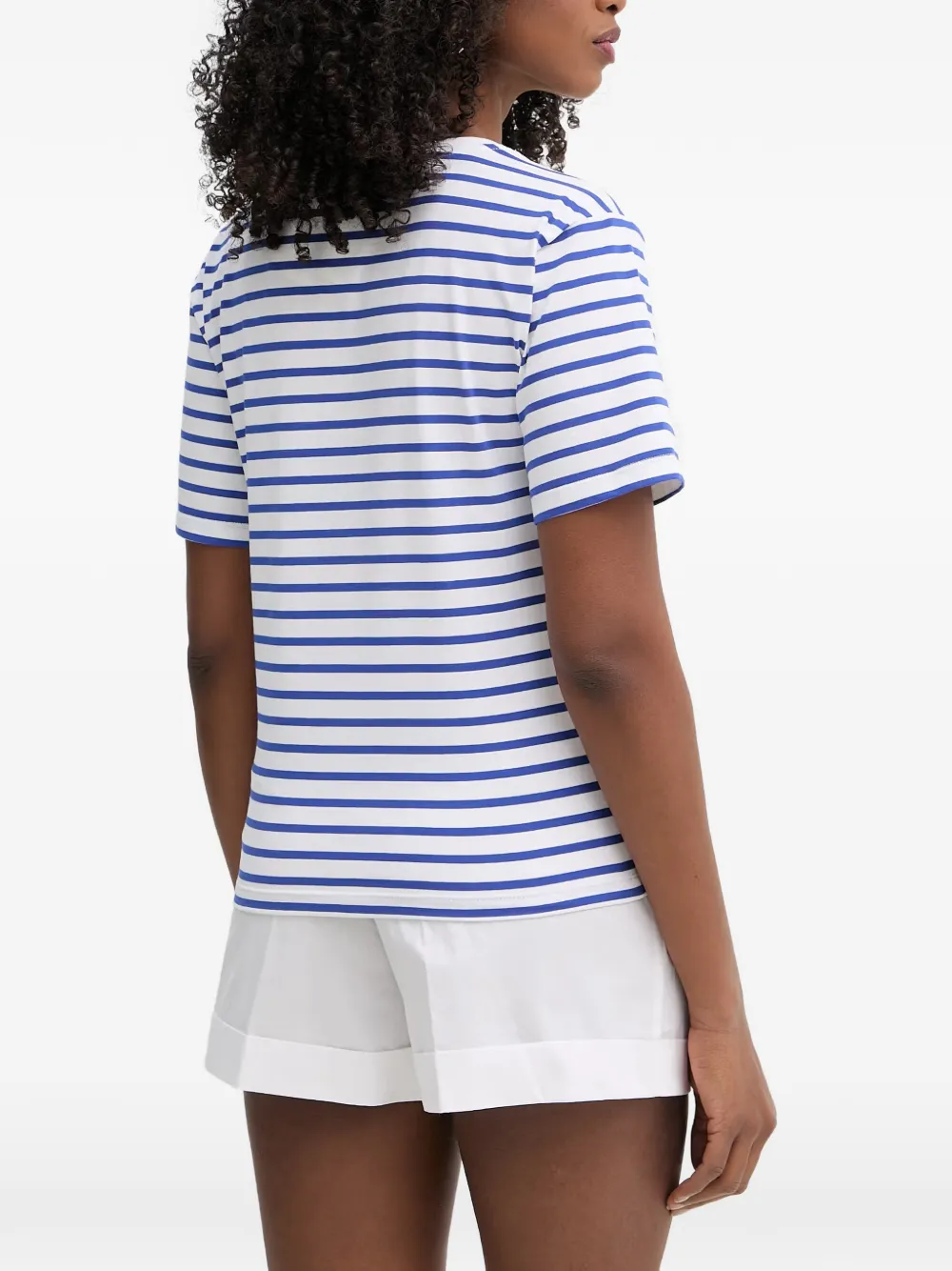 TWINSET Gestreept T-shirt Wit