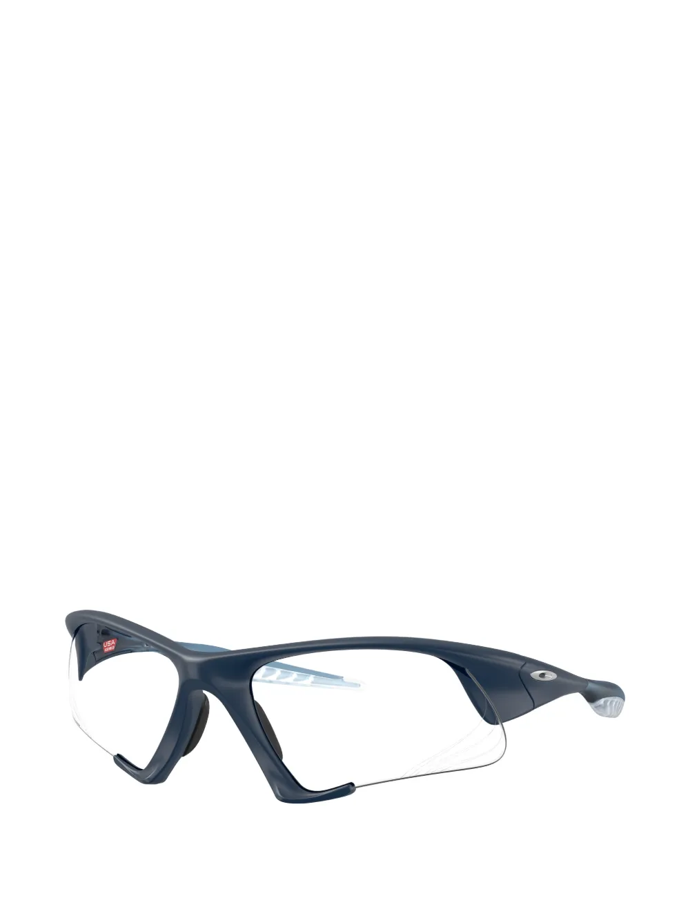 Oakley Zonnebril met geometrisch montuur Blauw