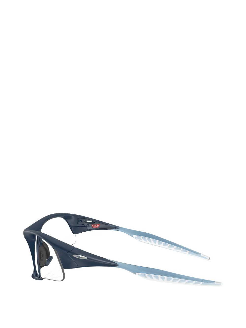 Oakley Zonnebril met geometrisch montuur Blauw