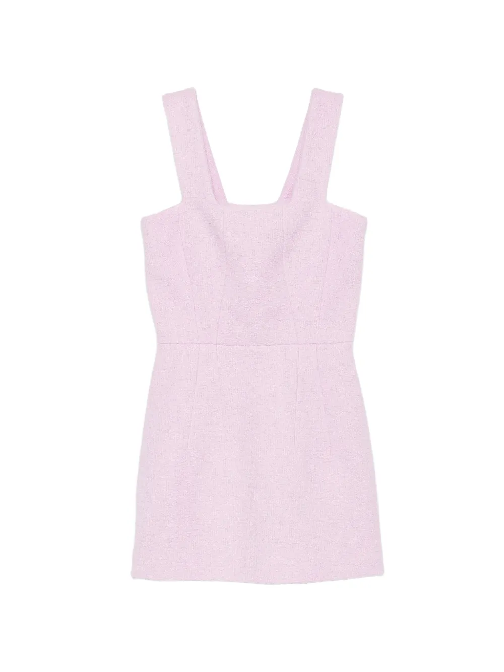 Patou square-neck mini dress - Rosa