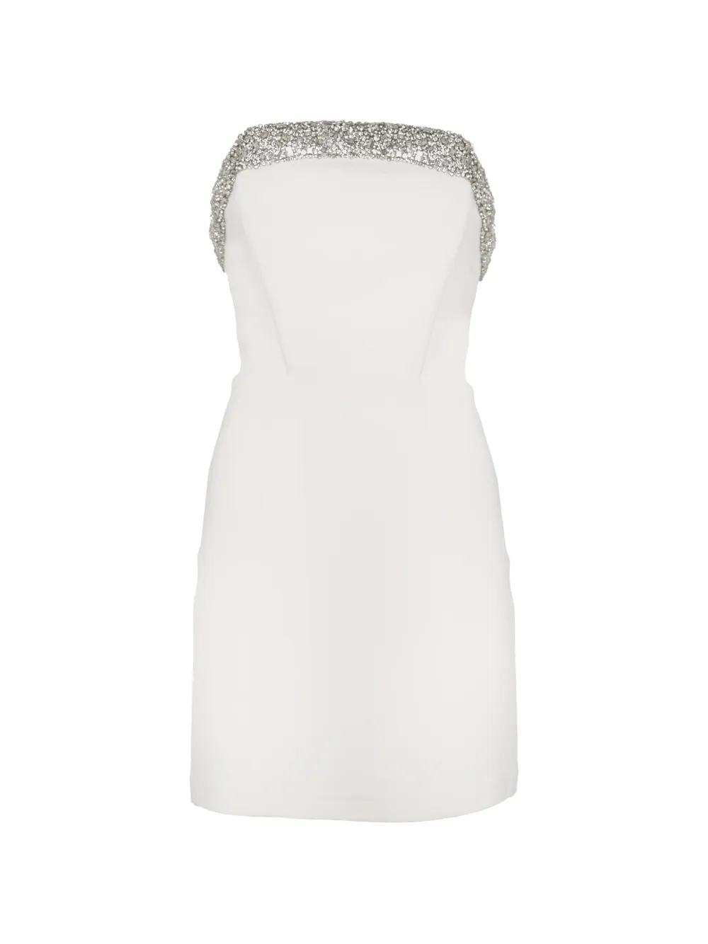 Amen strapless mini dress - Bianco
