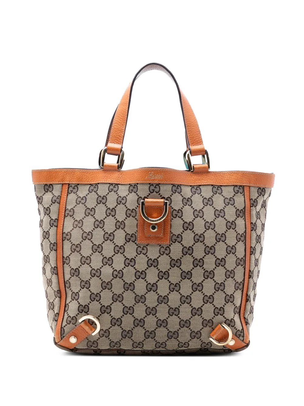 Gucci Pre-Owned 2000-2015 GG Canvas Abbey D Ring tote bag - Arancione