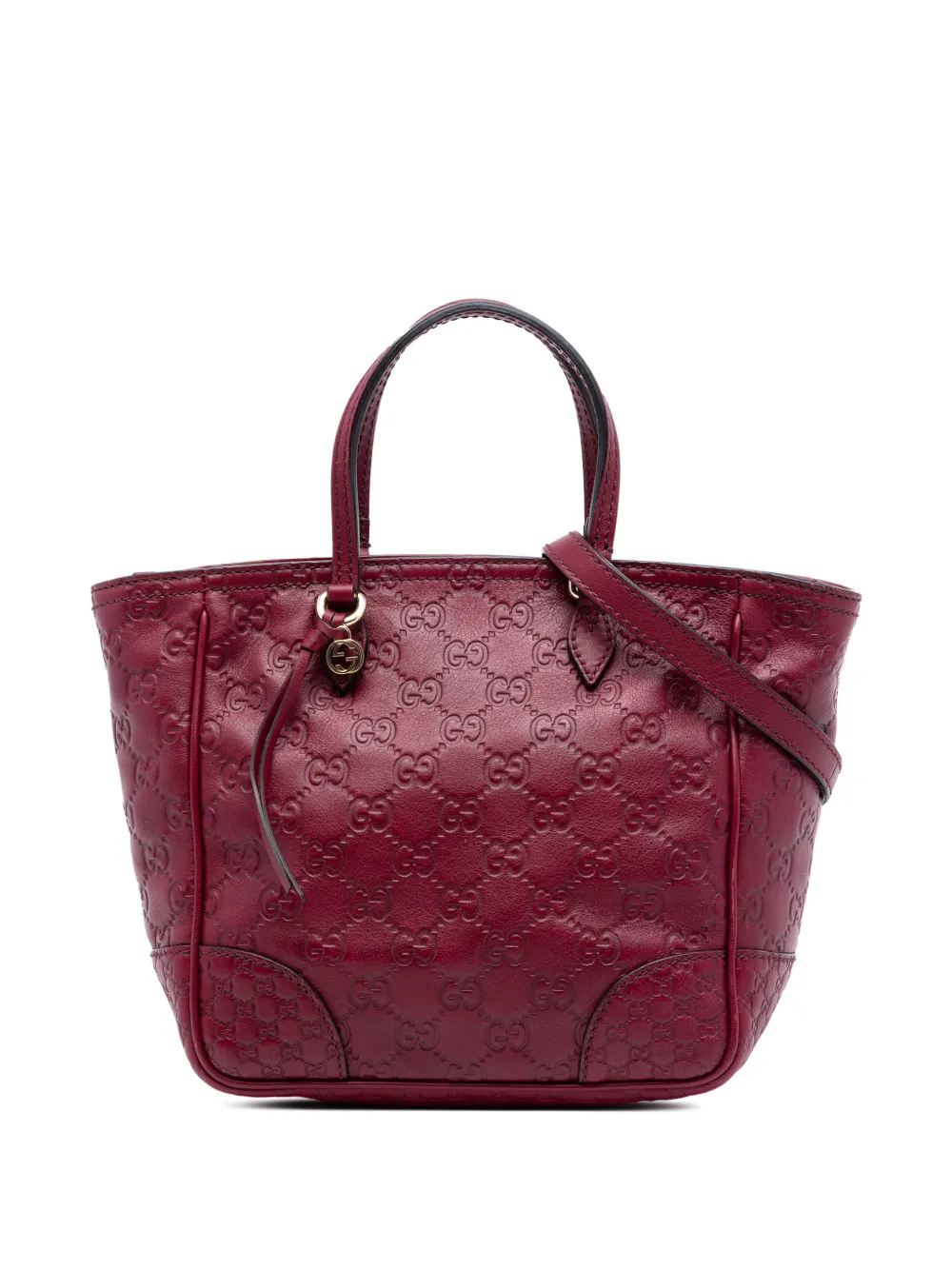 Gucci Pre-Owned 2016-2026 Small Guccissima Bree satchel - Rosso