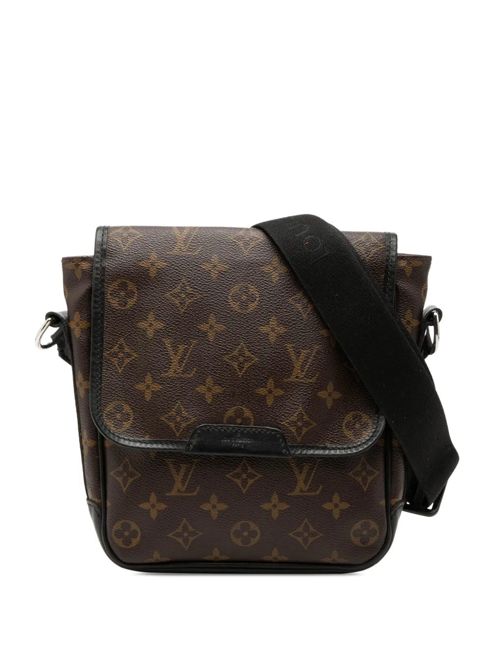 Louis Vuitton Pre-Owned 2011 Monogram Macassar Bass PM crossbody bag - Marrone