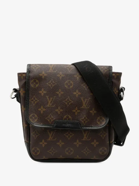 Louis Vuitton Pre-Owned 2011 Monogram Macassar Bass PM crossbody bag