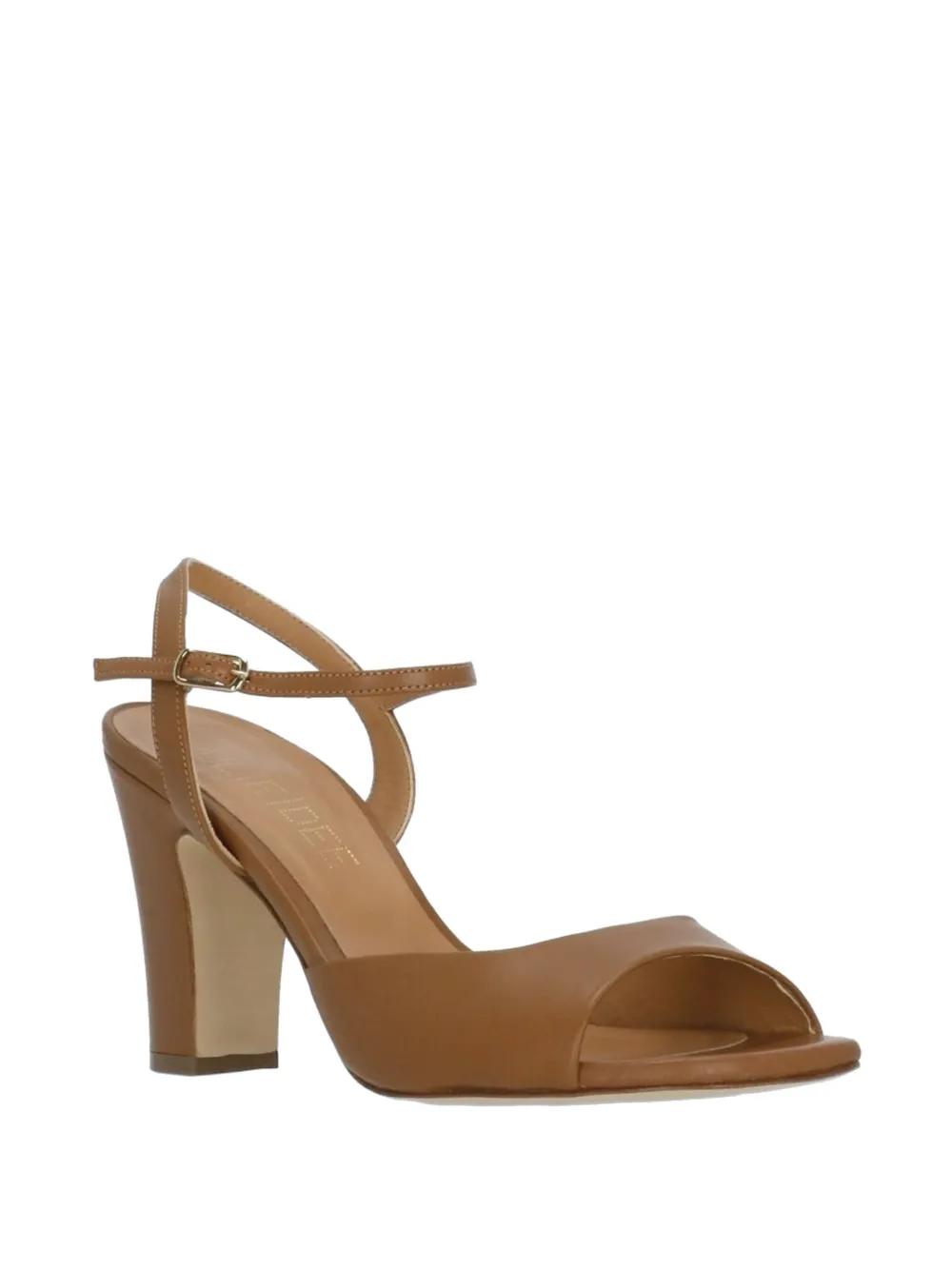 Julie Dee leather heeled sandals Bruin