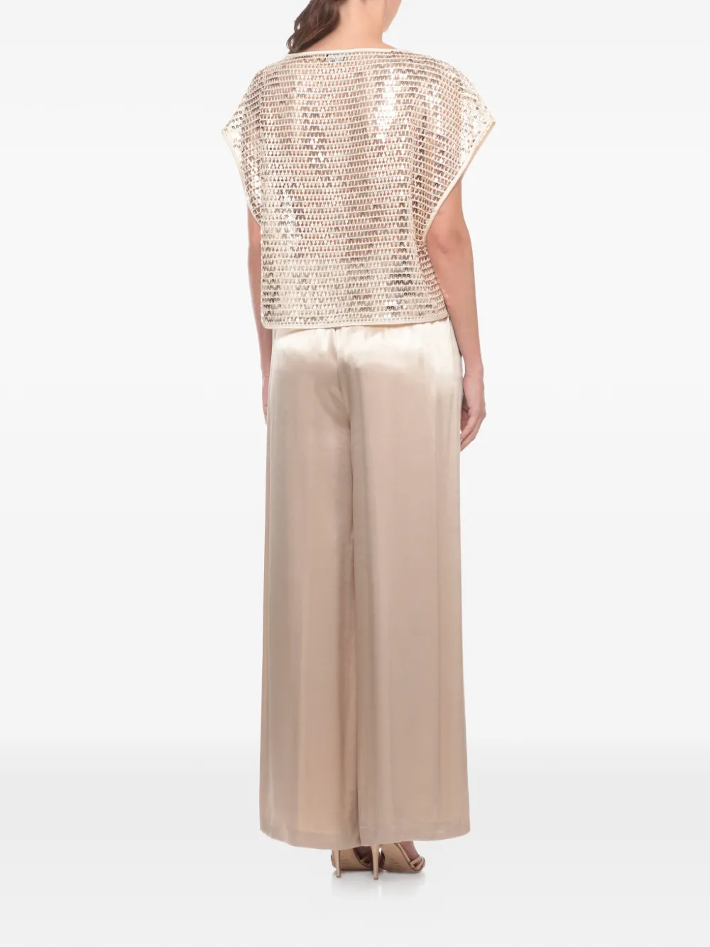 Peserico Aurea blouse Beige