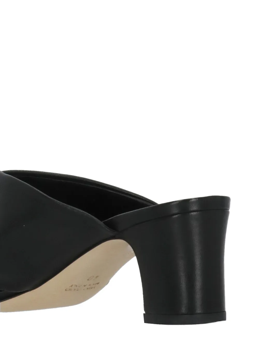 Julie Dee crossover-strap sandals Zwart