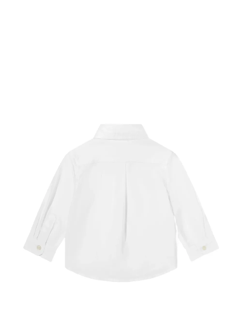 POLO RALPH LAUREN KIDS Shirt met geborduurd logo Wit