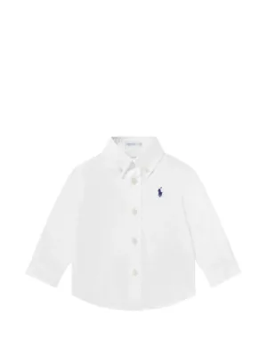 TRUSSARDI JUNIOR エンブロイダリーシャツ | ホワイト | FARFETCH JP