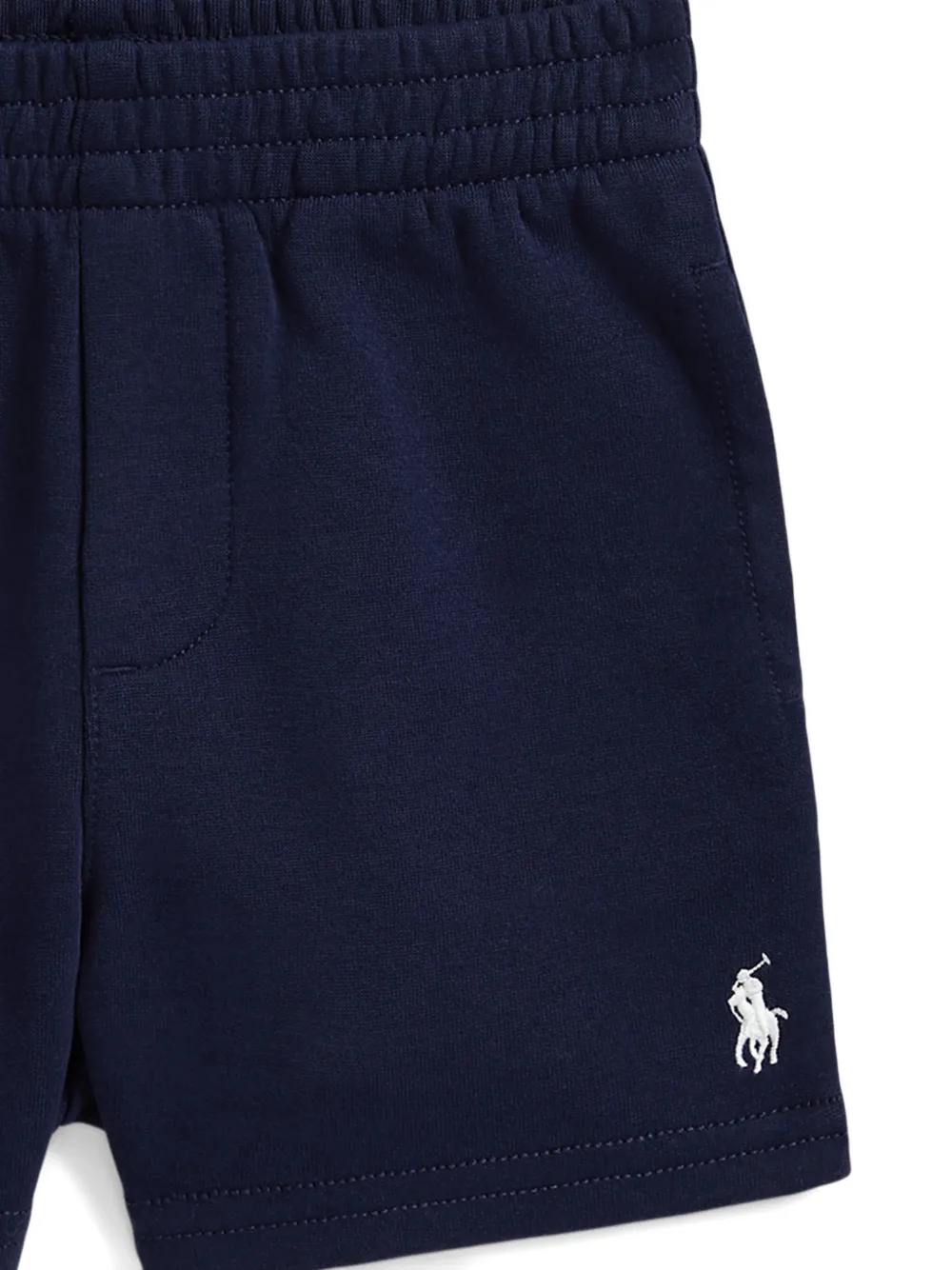 POLO RALPH LAUREN KIDS Shorts met geborduurd logo Blauw