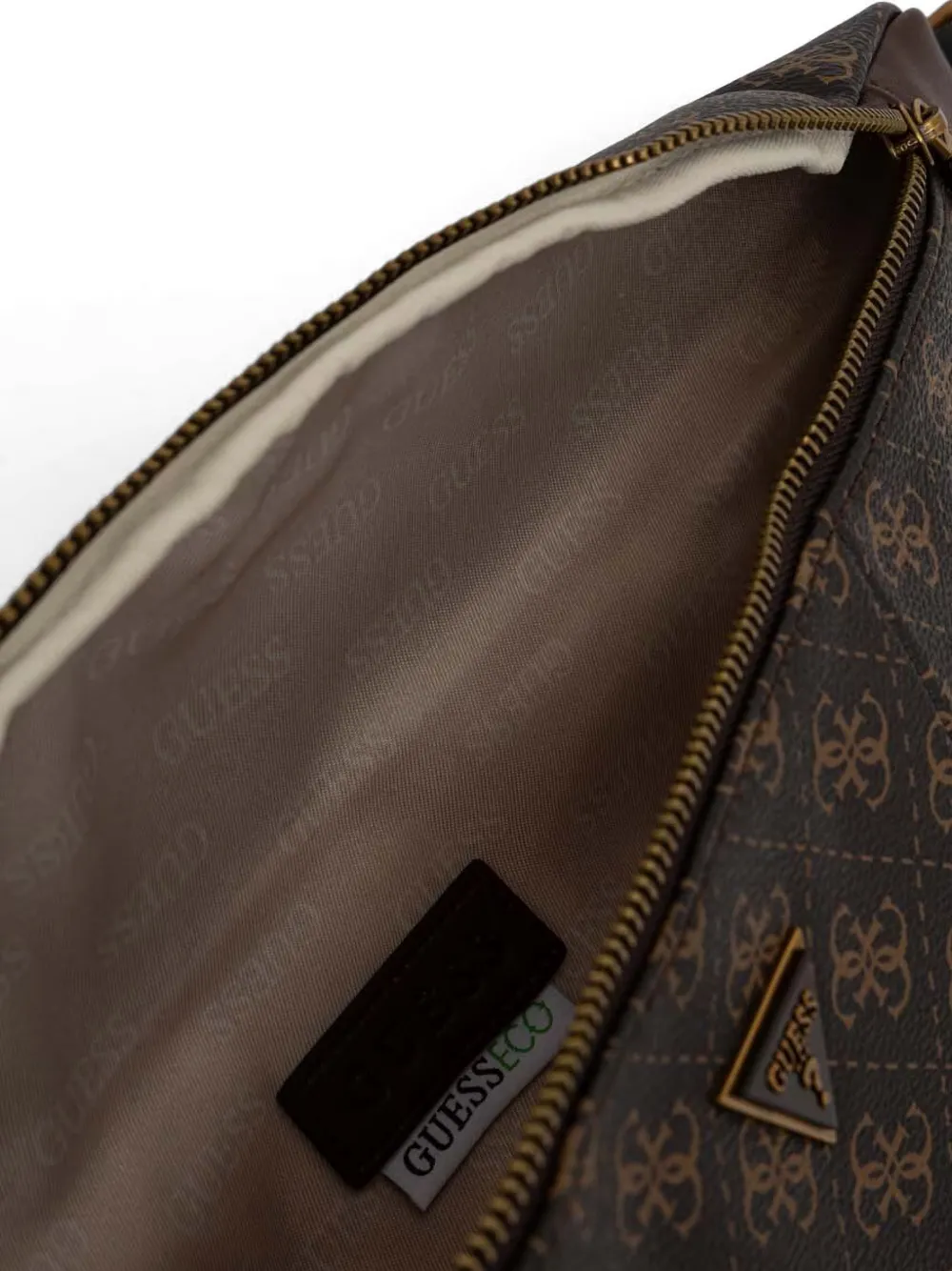GUESS USA Vezzola Smart heuptas met monogramprint Bruin