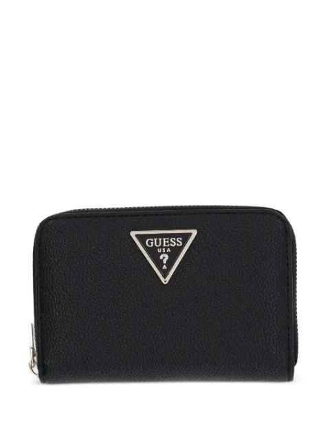 GUESS USA logo-plaque zip-around wallet