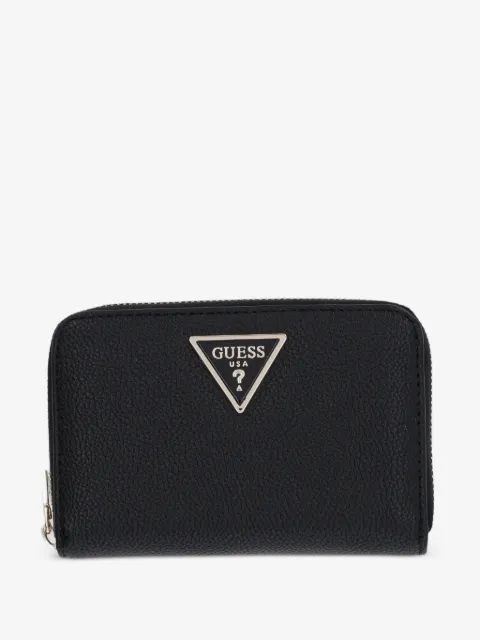 GUESS USA cartera con placa del logo y cierre