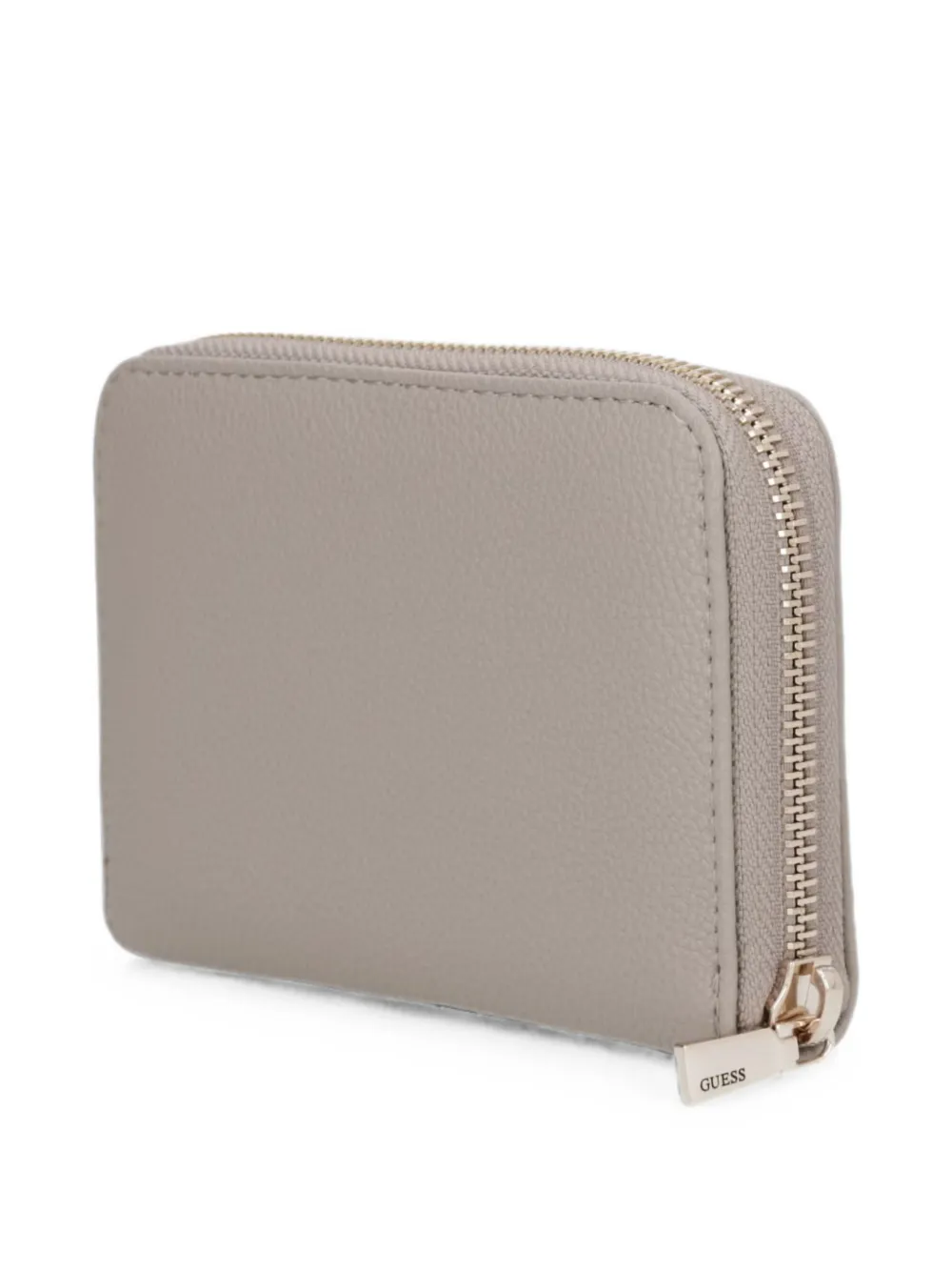 GUESS USA Laurel portemonnee met logoplakkaat en bewerkt effect Beige