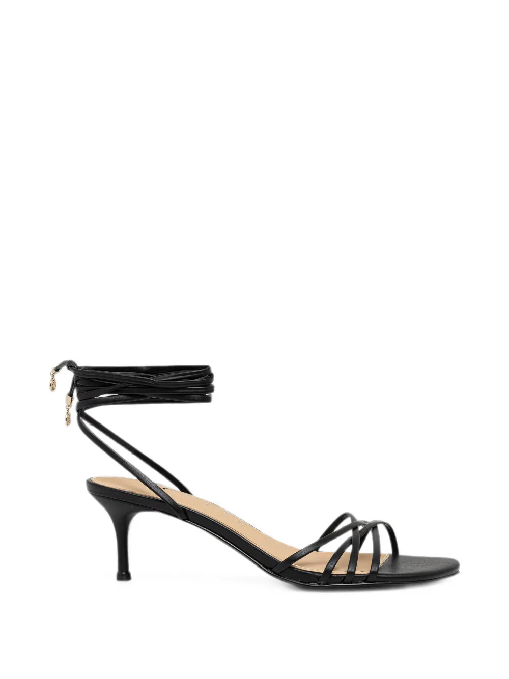 GUESS USA Garsie strappy lace-up sandals - Nero