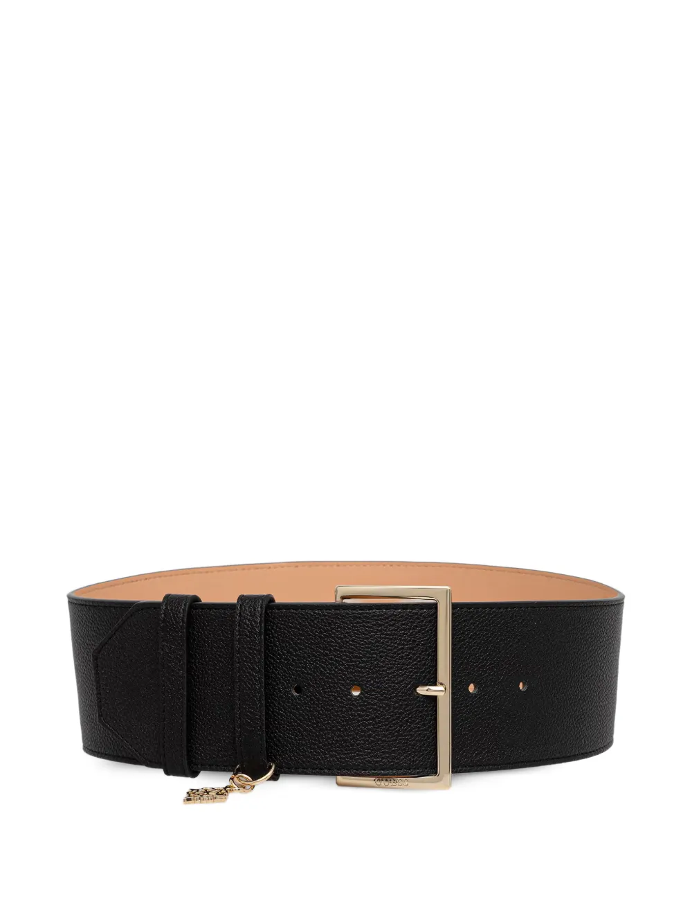 GUESS USA Danya charm-detail pebble-effect belt