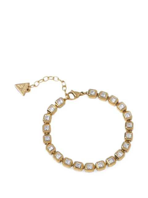 GUESS USA Ace Of Diamonds crystal-embellished chain bracelet