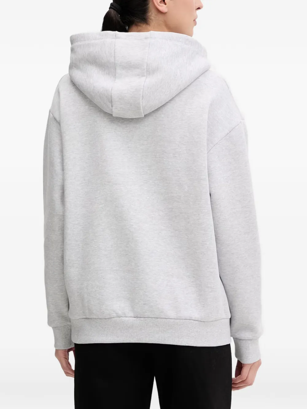 GUESS USA Hoodie met geborduurd logo Grijs