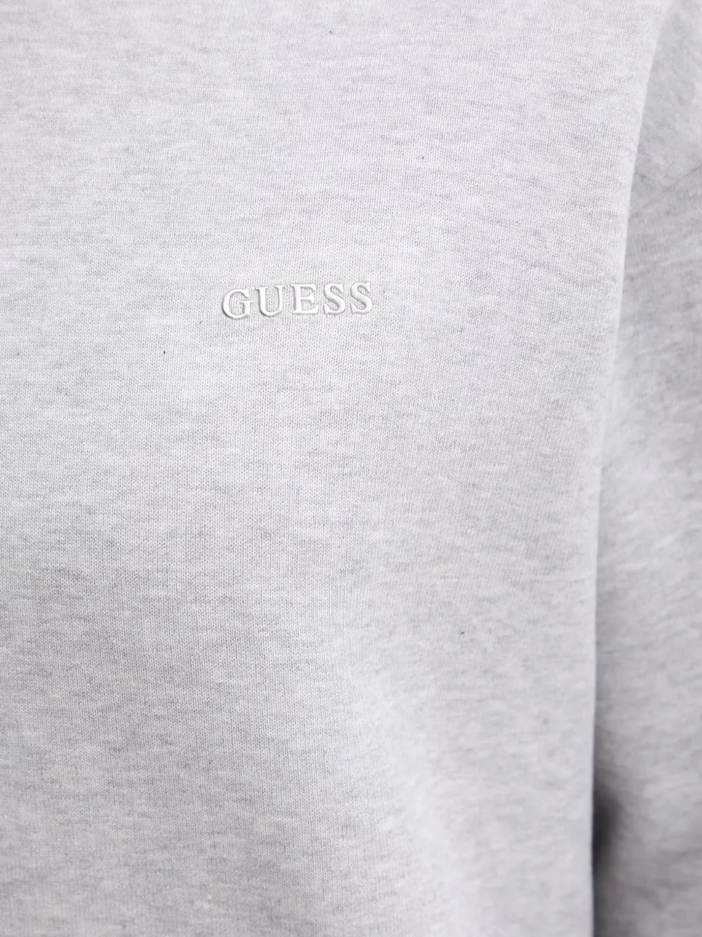 GUESS USA Hoodie met geborduurd logo Grijs