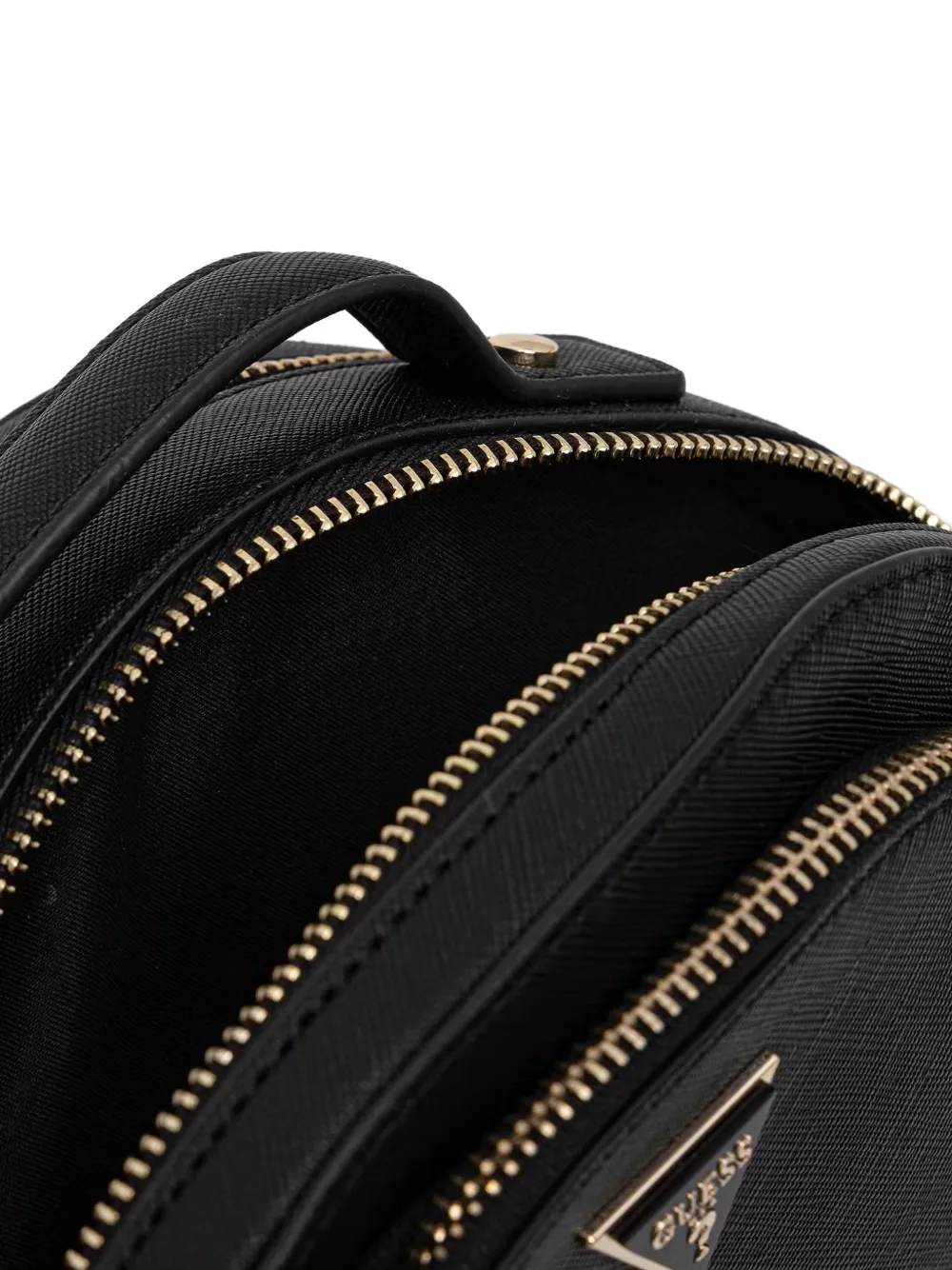  Guess Usa Estuche De Maquillaje Con Placa Del Logo - Negro 