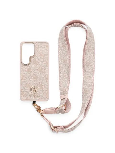 GUESS USA Samsung Galaxy S26 Ultra logo-print strap phone case