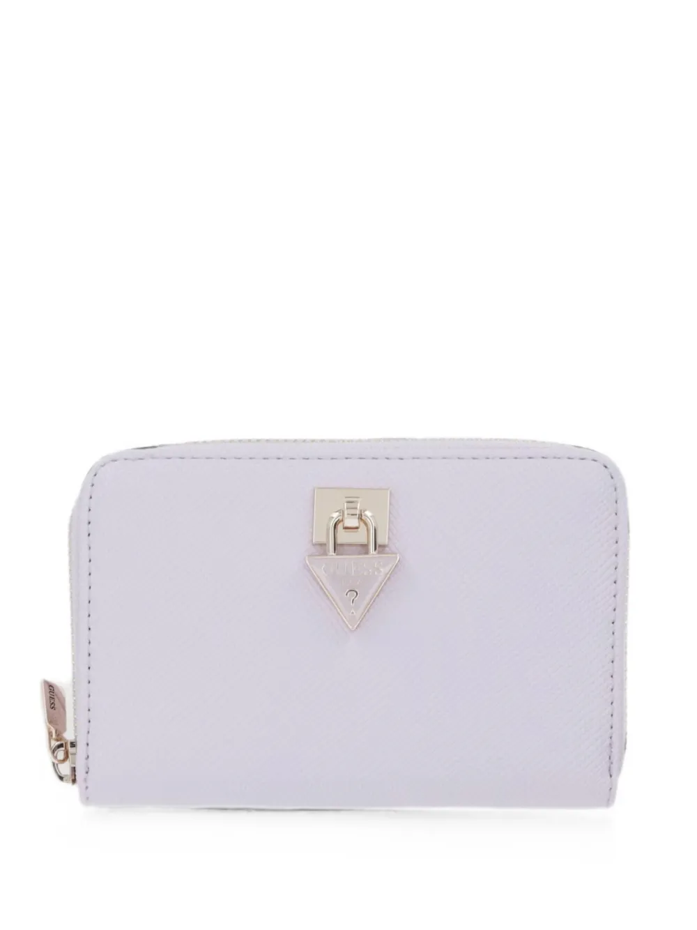 GUESS USA Patsie logo-plaque zip-around wallet - Viola