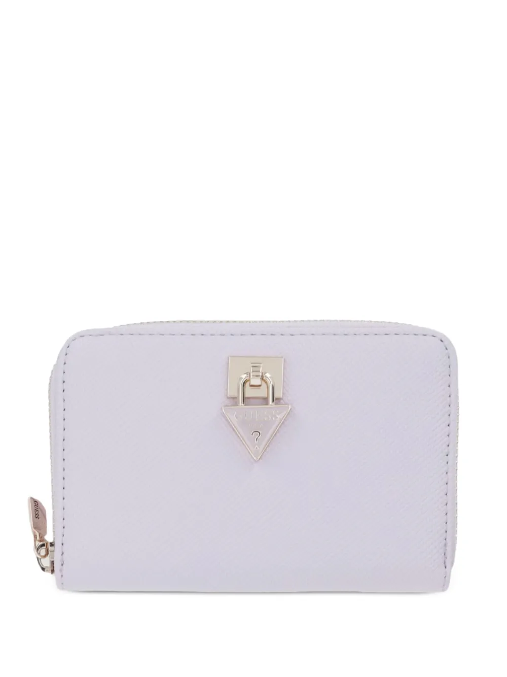 GUESS USA Patsie logo-plaque zip-around wallet - Violett