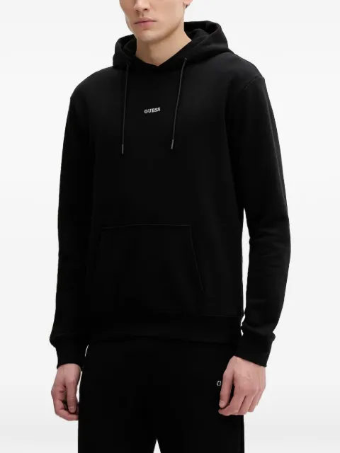 GUESS USA hoodie con logo estampado y cordones
