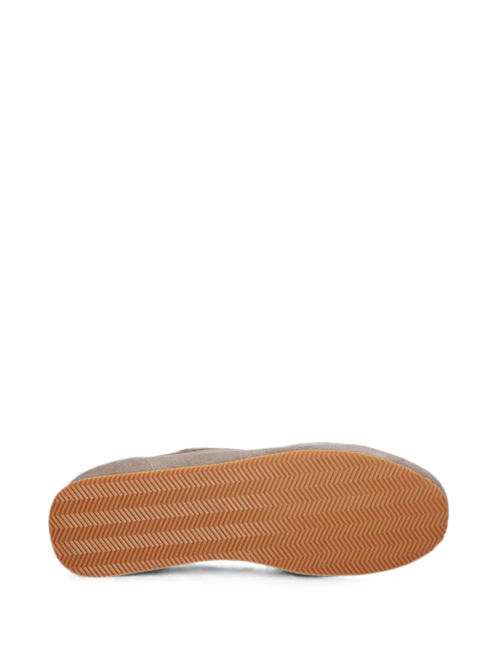 GUESS USA Olmo logo-debossed lace-up sneakers Bruin