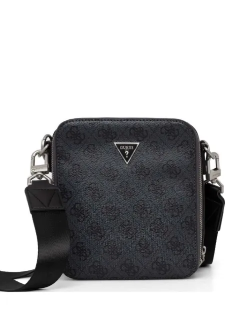 GUESS USA mini Torino 4G logo monogram-print messenger bag
