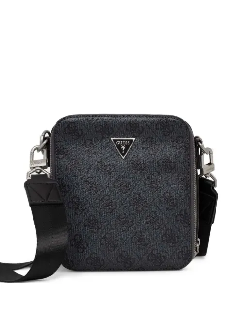 GUESS USA mini Torino 4G logo monogram-print messenger bag