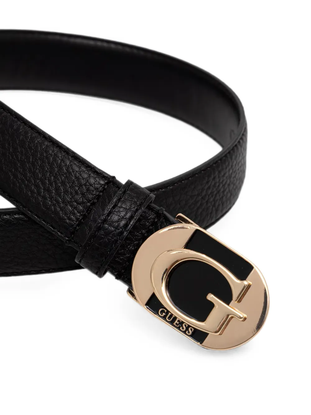 GUESS USA Riem met logoplakkaat Zwart