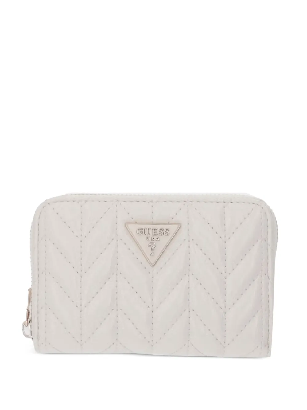 GUESS USA Cheryl chevron-quilted wallet
