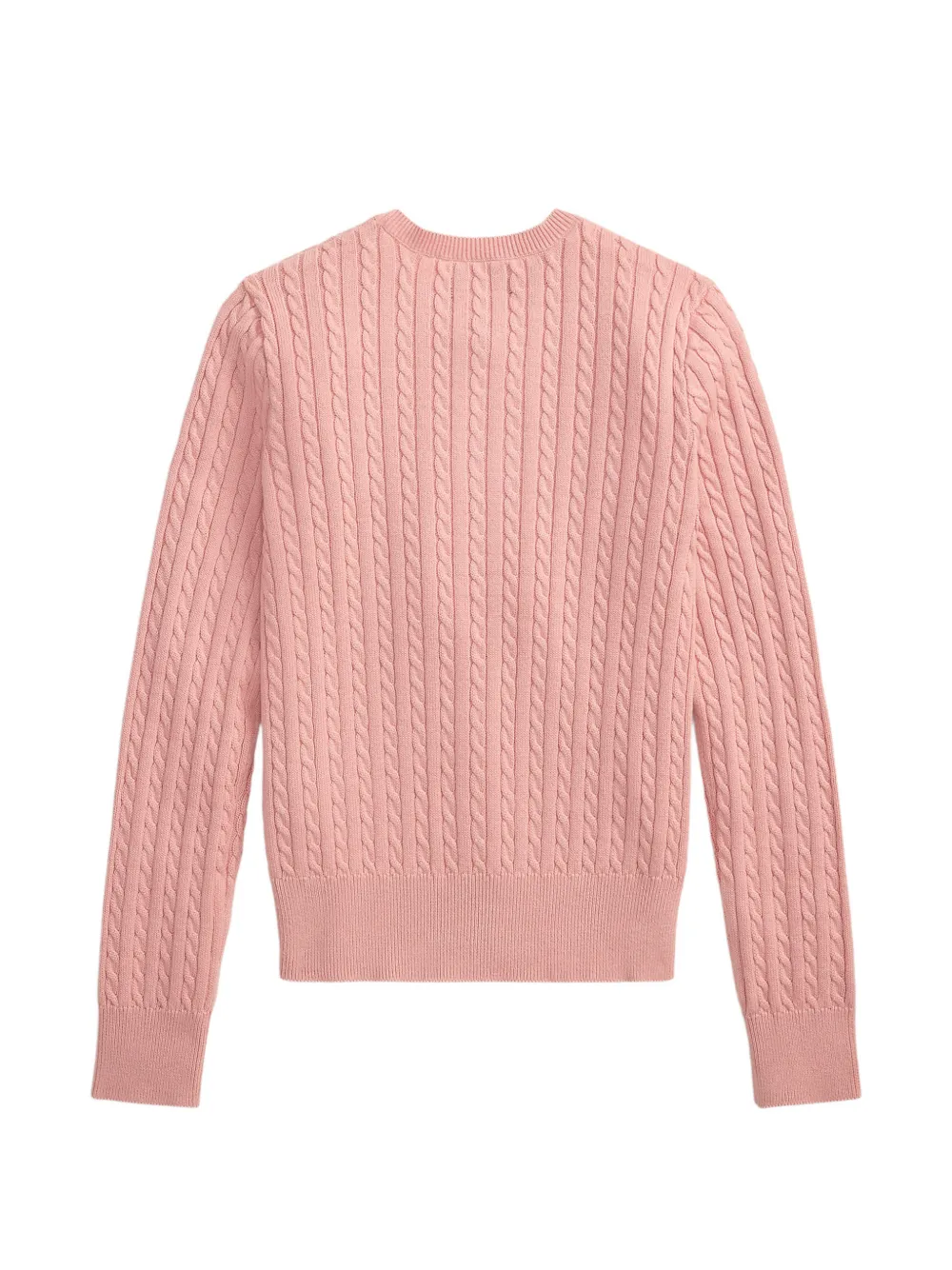POLO RALPH LAUREN KIDS Kabelgebreid vest Roze