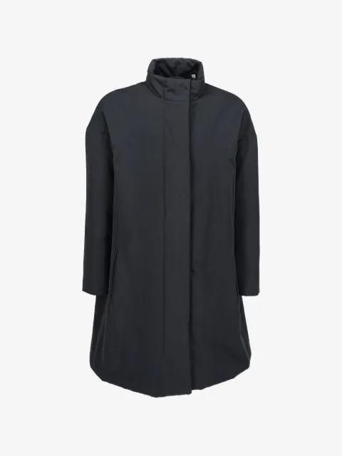 Aspesi Vintage high-neck concealed-fastening coat