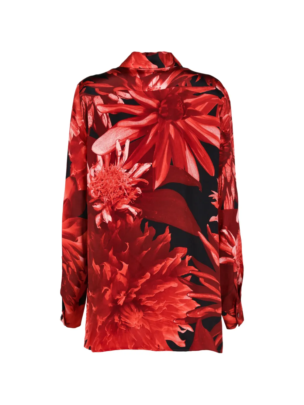  Mondrian Camisa Con Estampado Floral - Rojo 
