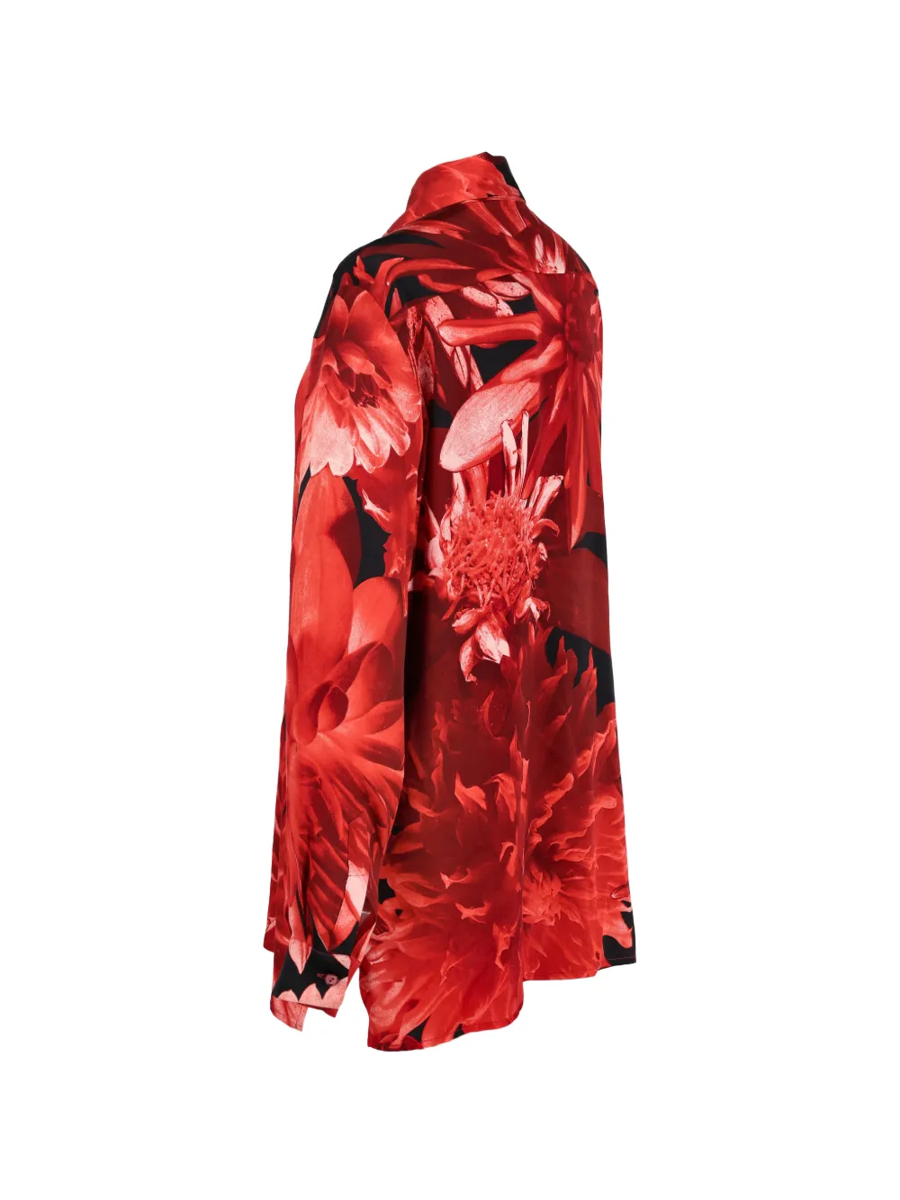  Mondrian Camisa Con Estampado Floral - Rojo 
