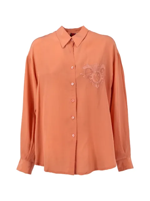 Mondrian embroidered shirt