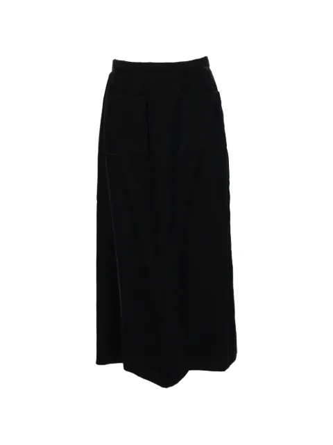Courrèges Pre-Owned patch-pocket maxi skirt