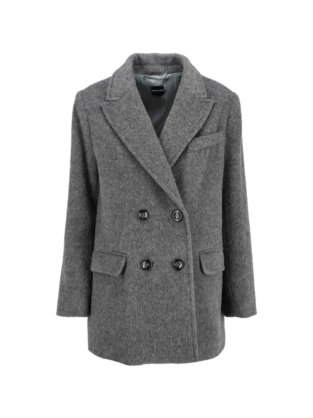 Pennyblack double-breasted notched-lapels coat - Grigio